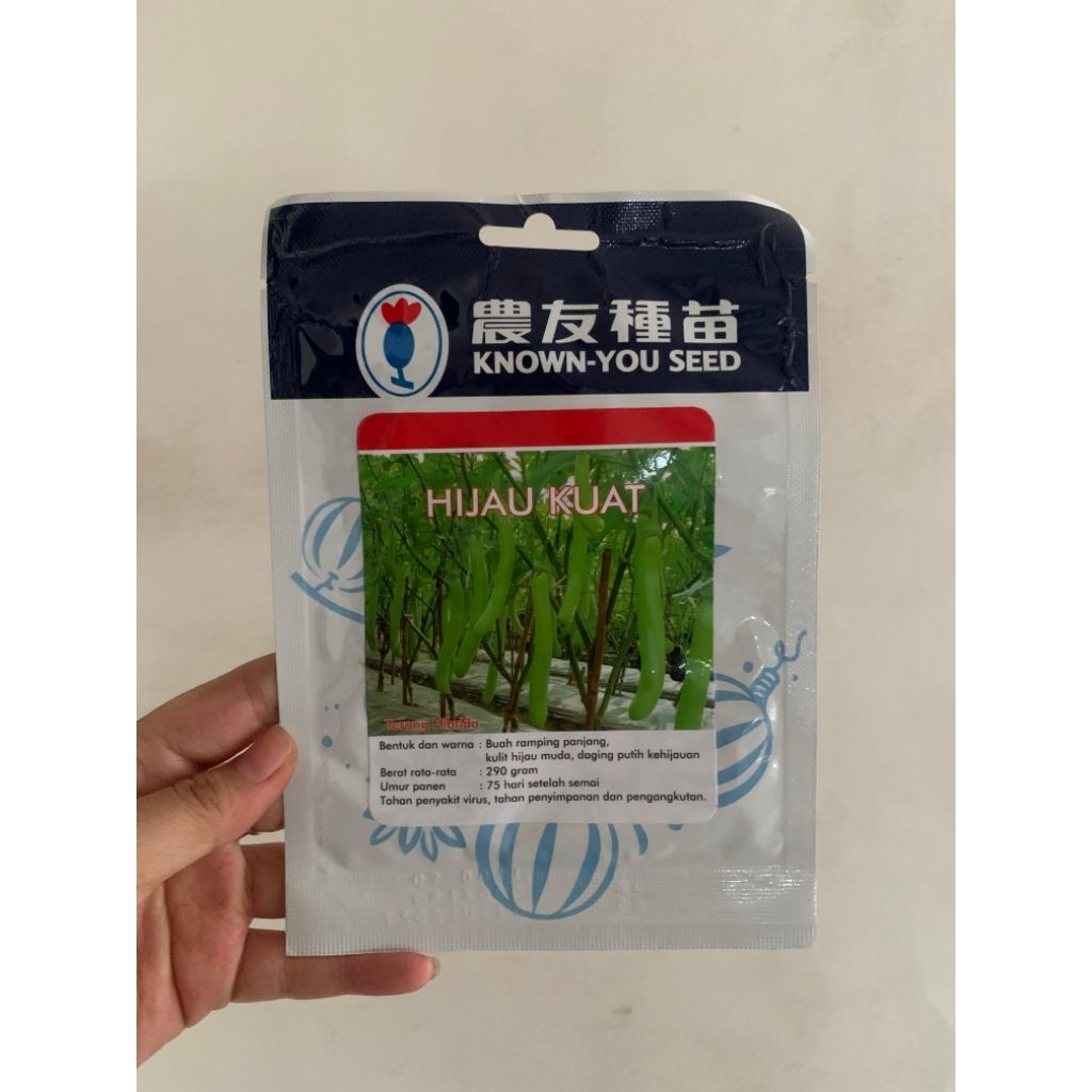 Terong Hijau Kuat Original Known-You Seed