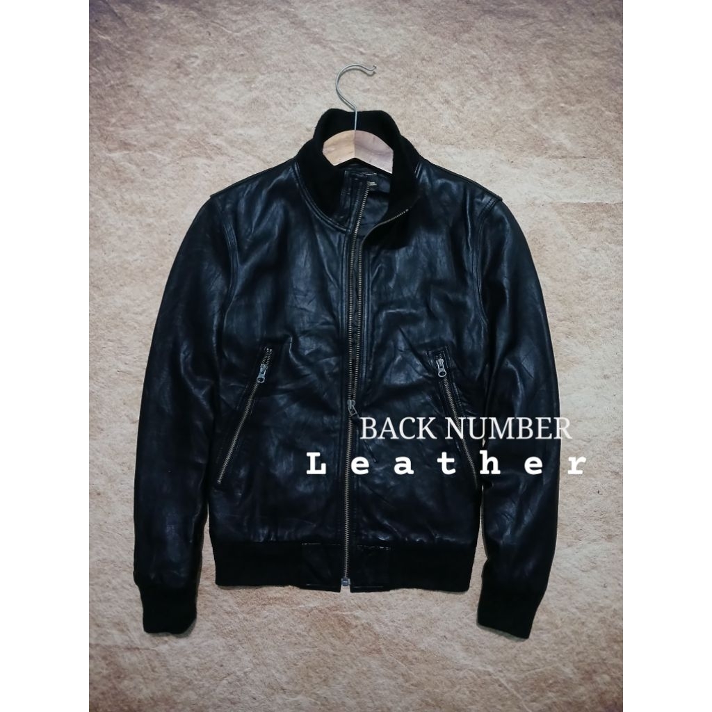 Jaket keren BLACK NUMBER 100% kulit asli recomend bekas pakai