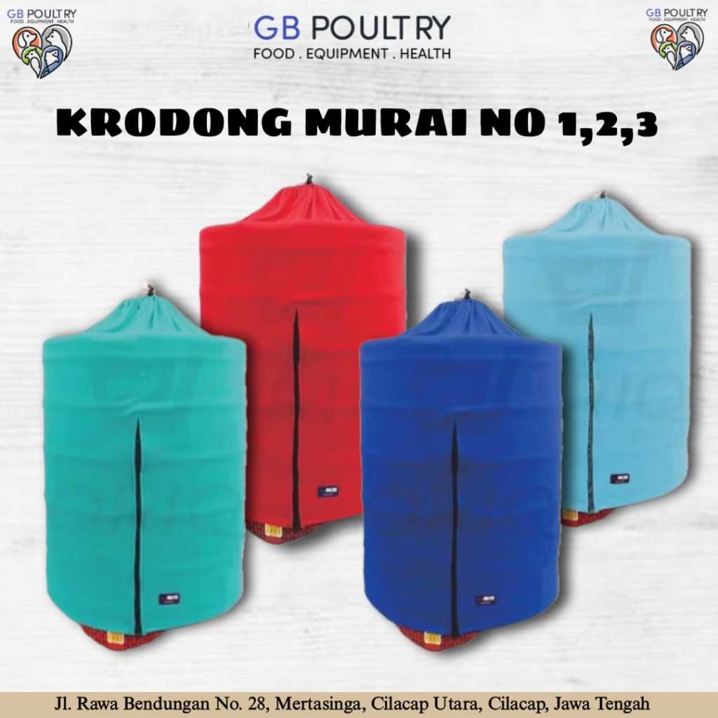 Krodong Kerodong Burung Murai No 1 2 3 ORIQ JAYA Tebal Lomba Sangkar Kandang Original