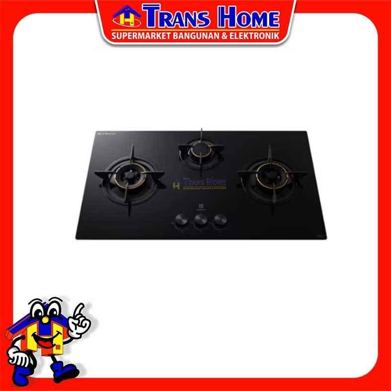 ELECTROLUX KOMPOR TANAM 3 TUNGKU EHG9330BE (ELECTROLUX )