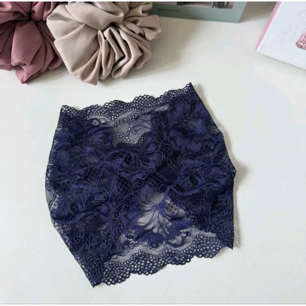 Ciput renda/bandana renda brukat dalaman kerudung