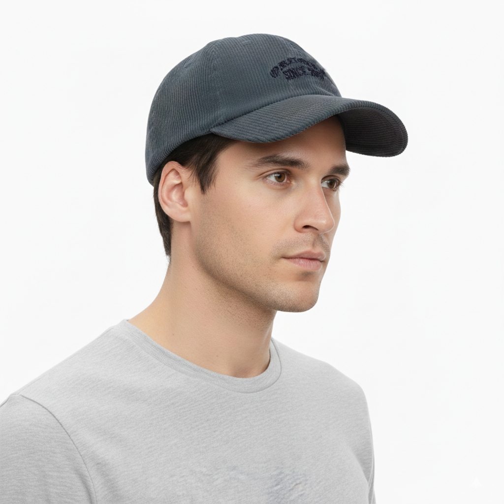 ORAQLE Topi Pria & Wanita OLD ENG CORD CAP