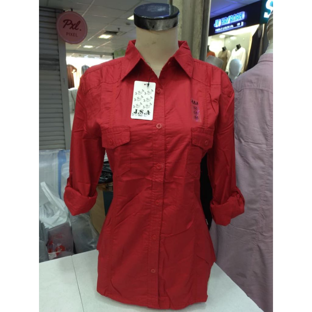 kemeja wanita jsa // kemeja kantor // kemeja casual