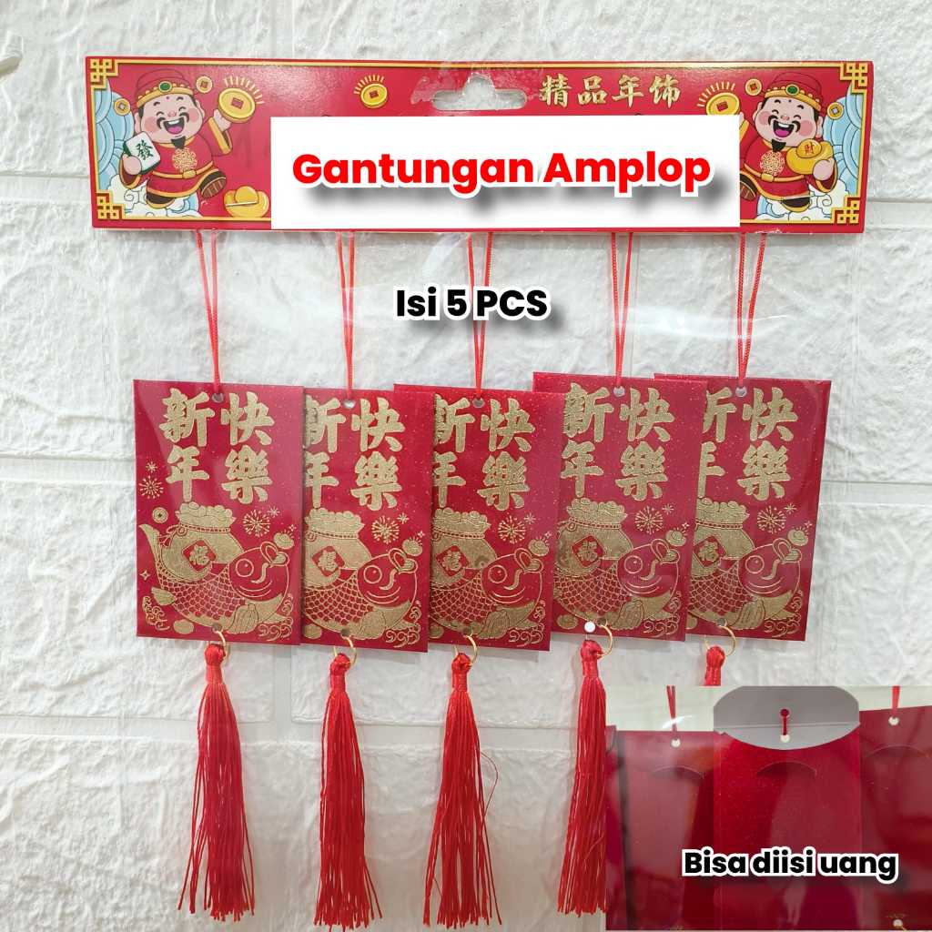 Imlek 2026 - Gantungan Angpao Imlek 2026 - Gantungan Imlek 2026 - Gantungan Imlek Kuda 2026