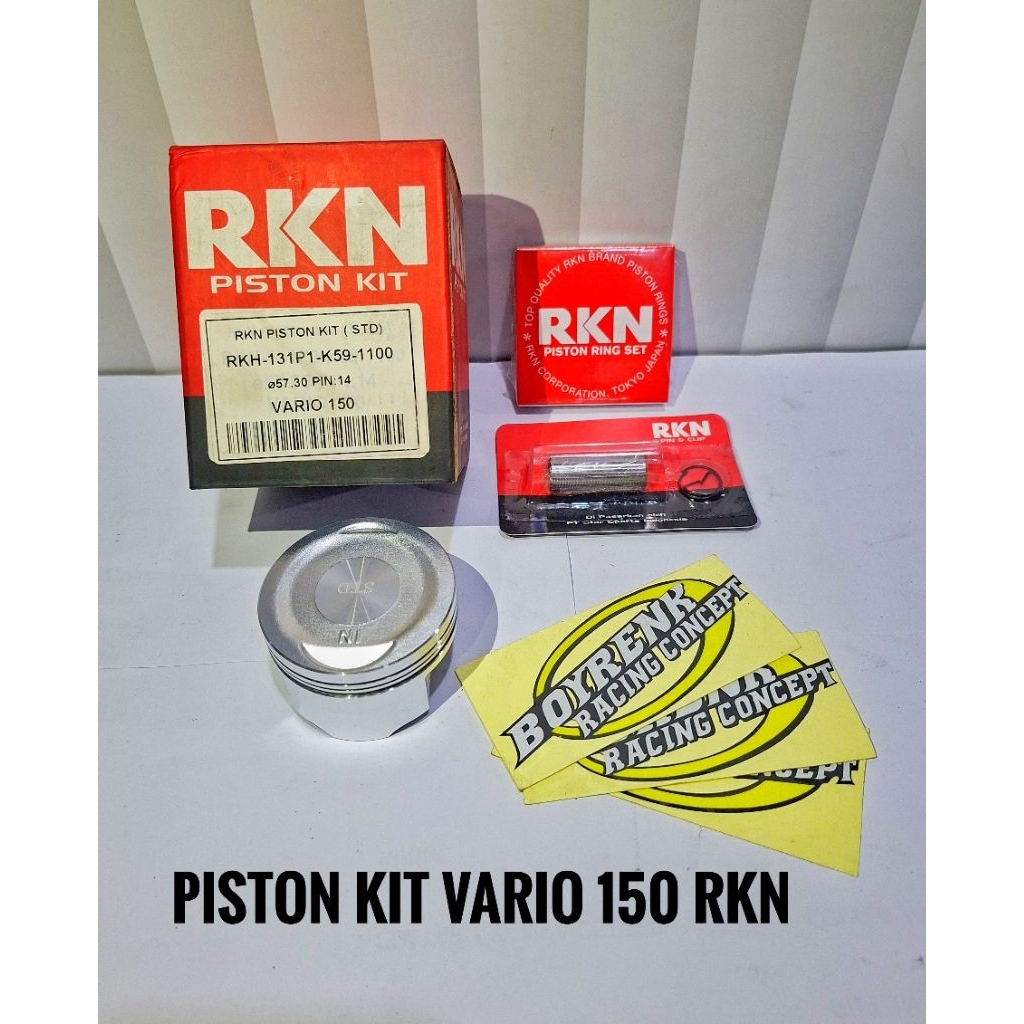 PISTONKIT SEHER VARIO 150 STD -150 RKN BOYRENK RACING CONCEPT