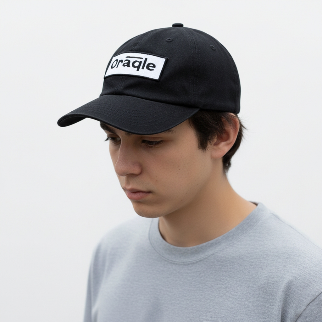 ORAQLE Topi Polo Cap Logo Bordir Bahan Handuk BETBOX CAP BLACK