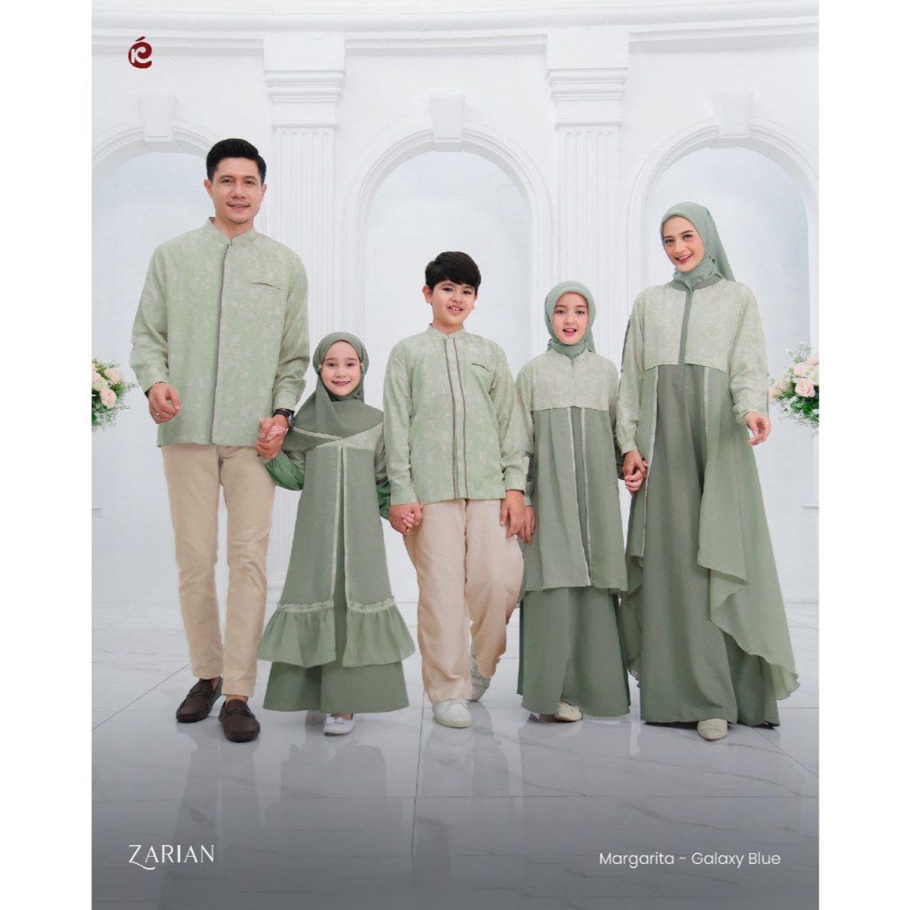 BAJU KOKO ANAK PANJANG MUSLIM TERBARU ZARIAN SARIMBIT 2025 BY KEKE