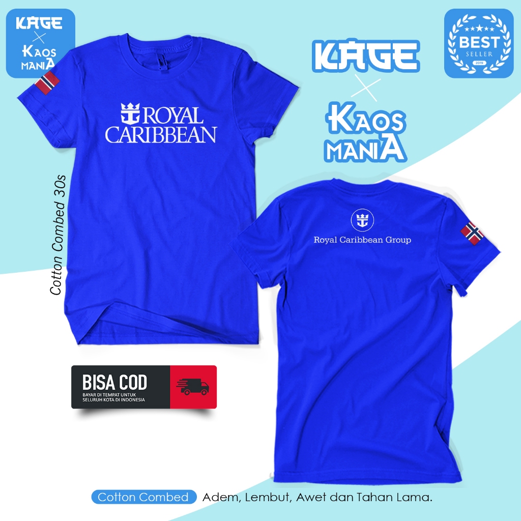 Baju Kaos Distro ROYAL CARIBBEAN CRUISE LINE - Kaos Atasan Pelaut BERGAYA STORE