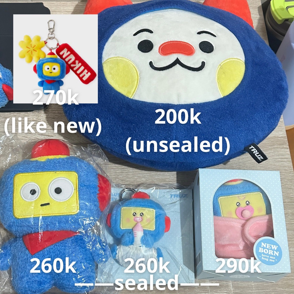 TRUZ HIKUN IMPRESSIVE TATTON NEWBORN WOOPY FACE CUSHION OFFICIAL