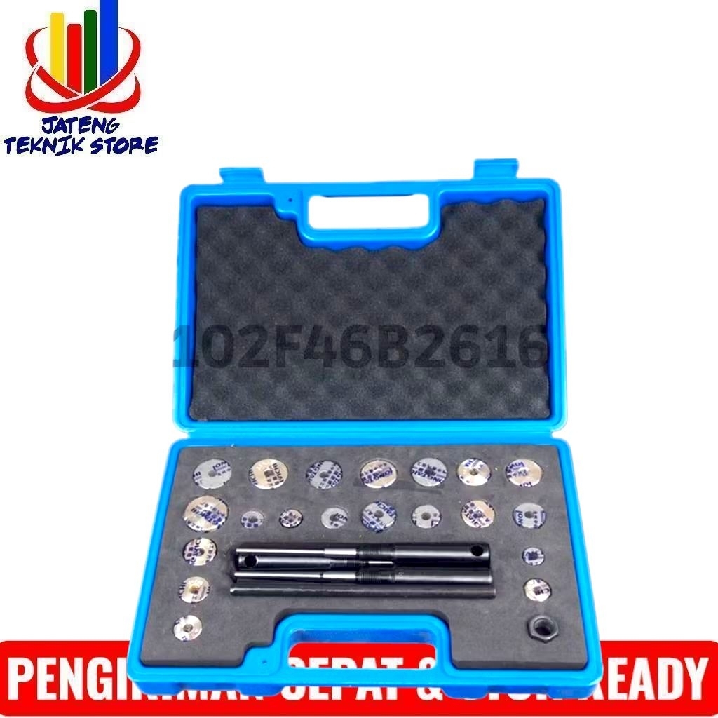Valve Seat Cutter 20-34mm Alat setting Klep Skrap Klep Batang 5mm 5.5mm 6mm