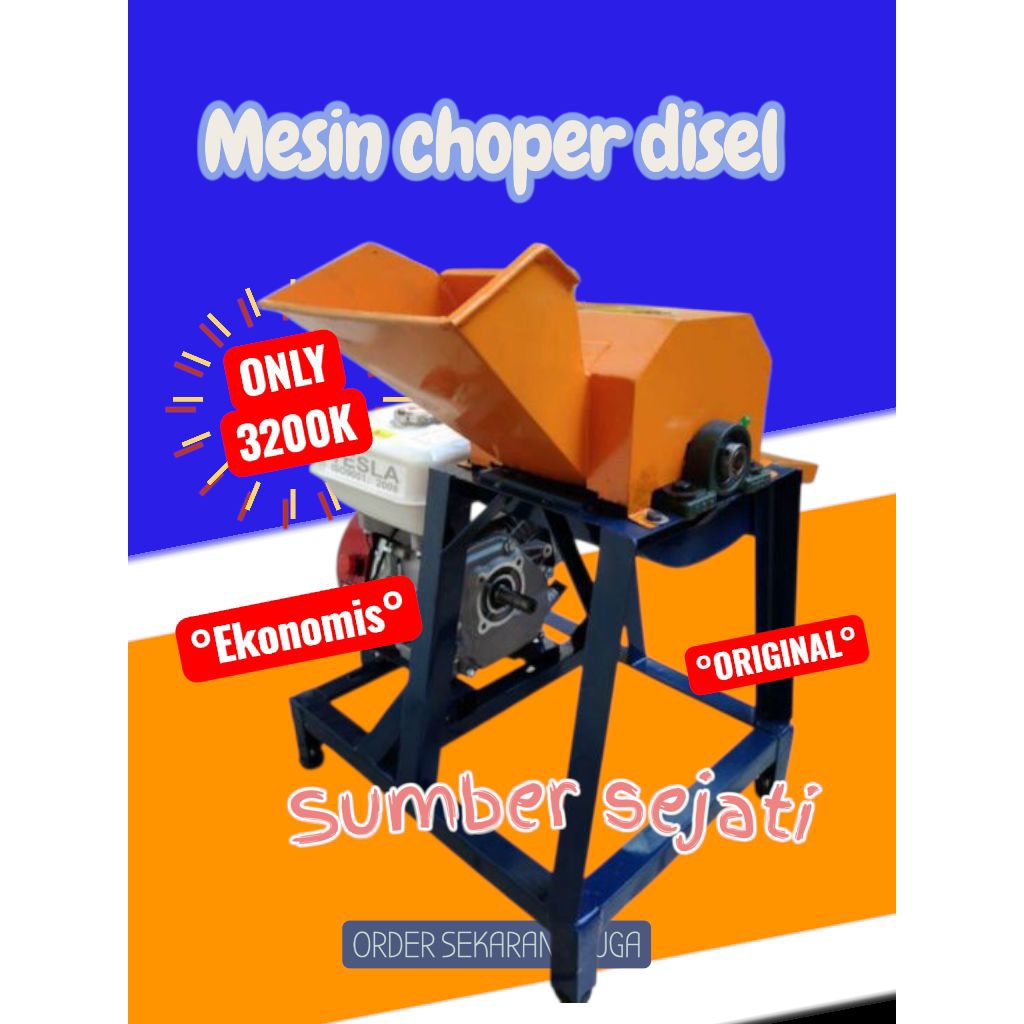 mesin choper multifungsi lengkap