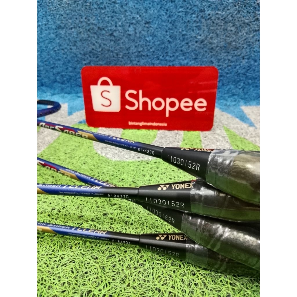 RAKET BADMINTON YONEX ARCSABER 1 CLEAR