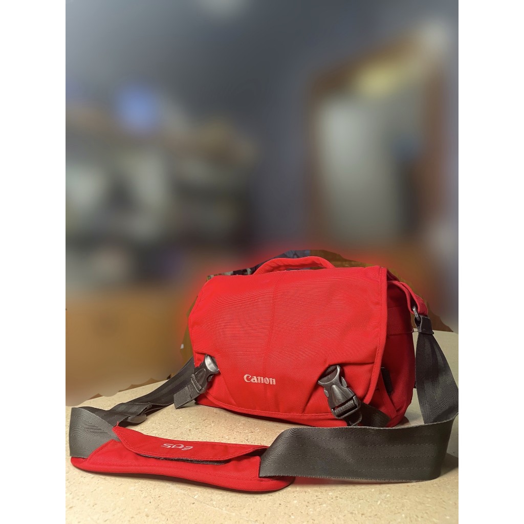 Canon EOS Tas Kamera | Camera Bag Warna Merah Red