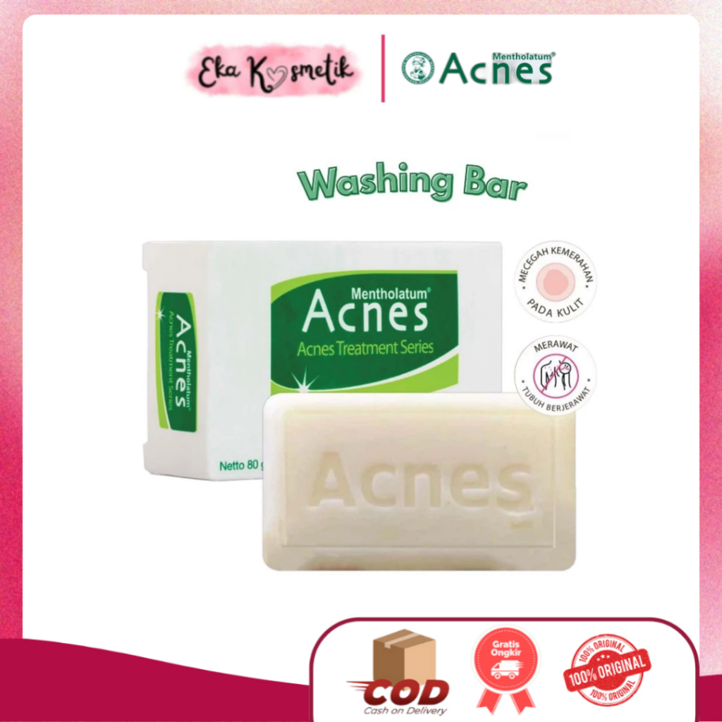 ACNES Washing Bar 80gr / EKA KOSMETIK