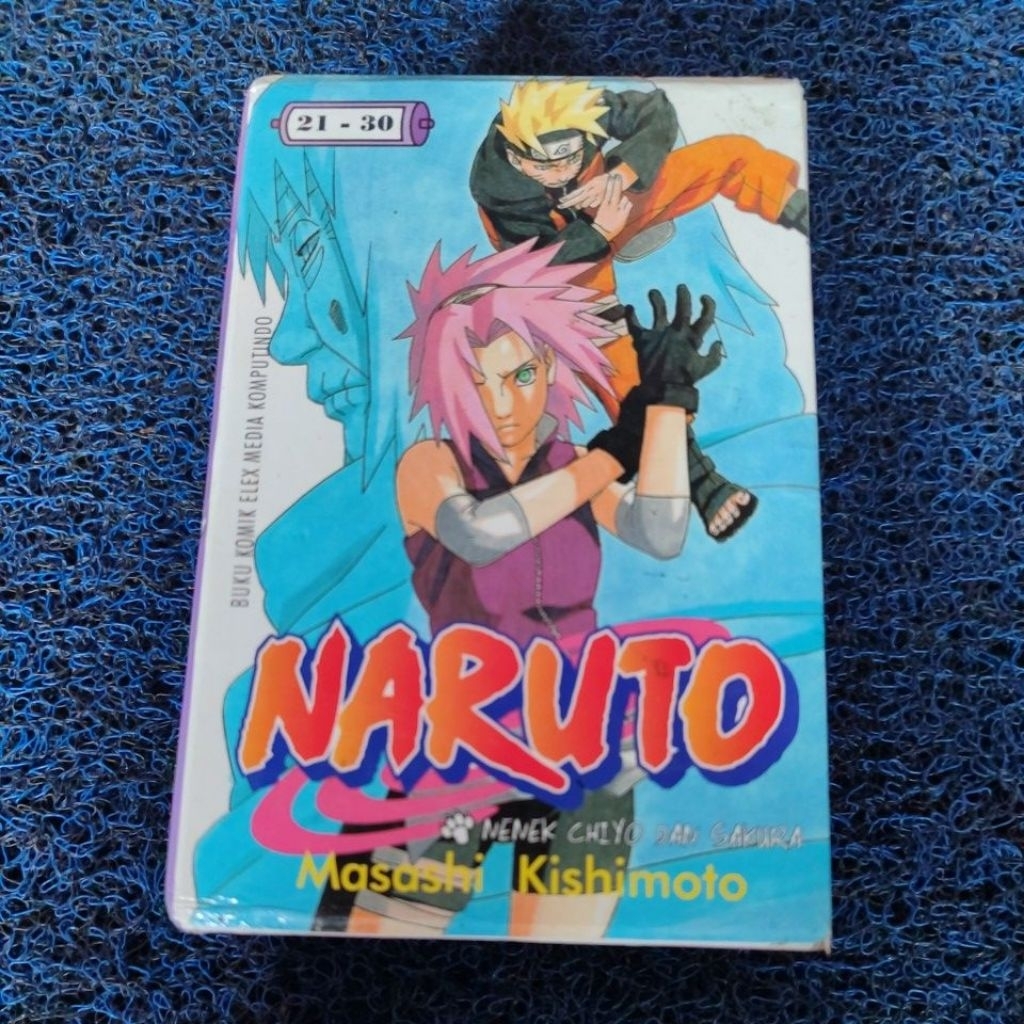 komik naruto vol. 21-30