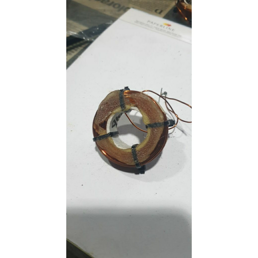 Lilitan Induktor Inductor Koli Coil Crossover pasif passive audio mobil 0.835 mH