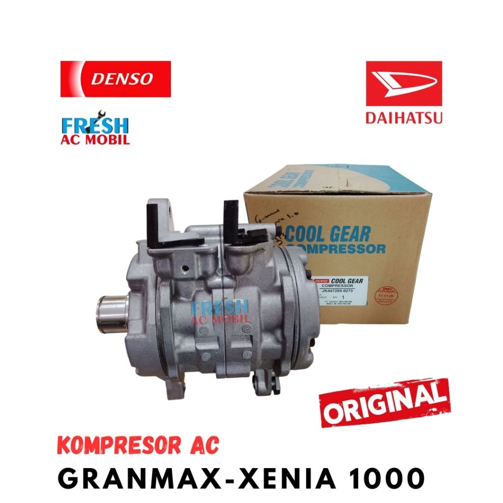Kompresor AC Daihatsu GranMax - Xenia 1000 Original Denso Cool Gear Compressor AC GranMax Xenia 1000