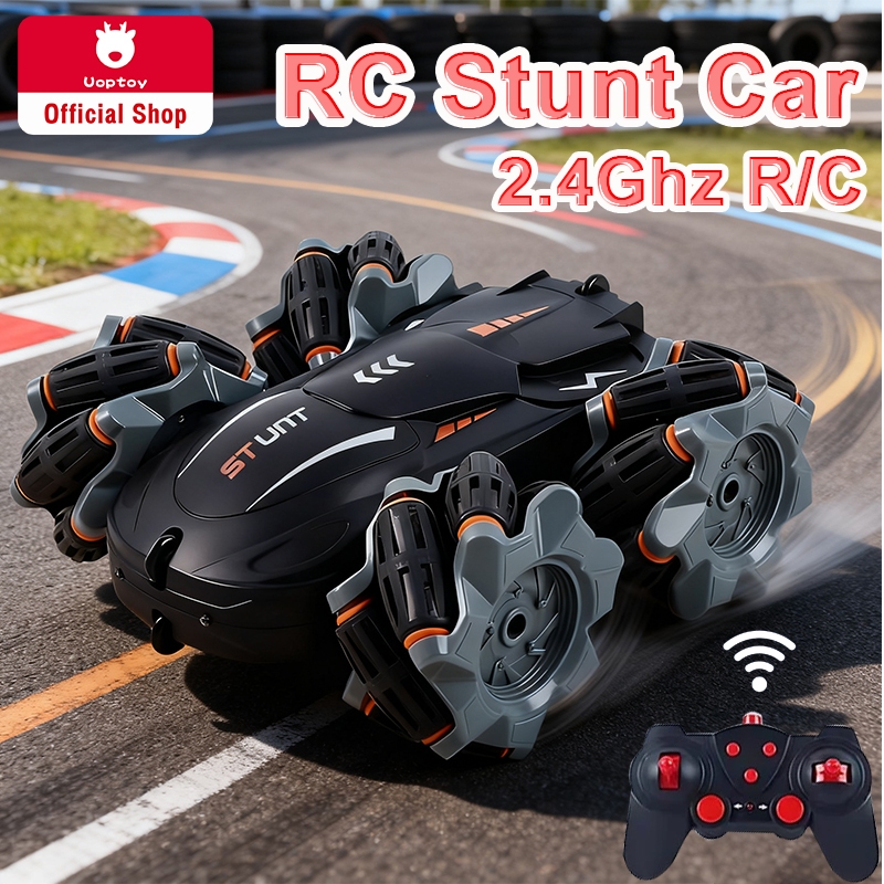 Uoptoy Mainan Mobil Mobilan Remote Control Car Drift Mainan Mobil Stunt Car Mobil Remote Control Bal