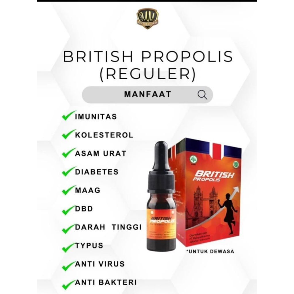 BRITISH PROPOLIS RED