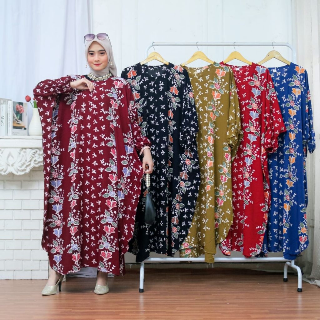 Kaftan Rayon Premium jumbo kaftan rayon busui frendly