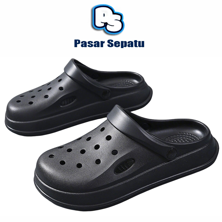 KOMIN-Sandal Kodok Pria Sendal Kodok Nyaman Sandal Selop Baim Pria Casual Sepatu Eva Cowok Stylish T