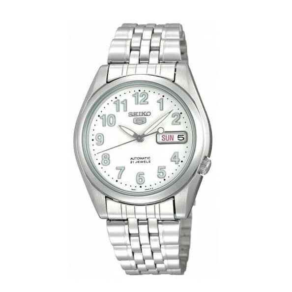 Seiko 5 Automatic SNK377K1 SNK377 White Dial