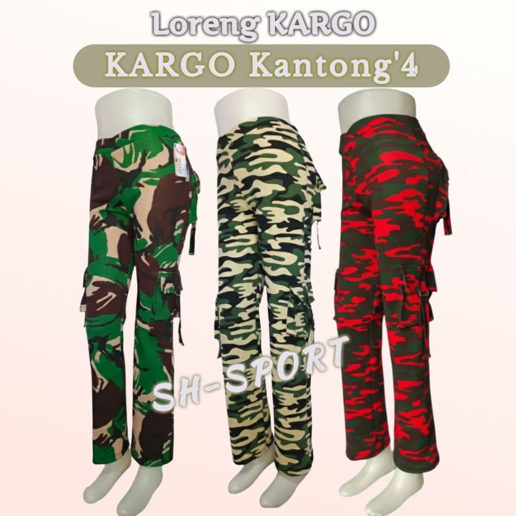 CELANA LORENG KARGO PANJANG> celana olahraga wanita panjang || celana senam wanita || celana senam w