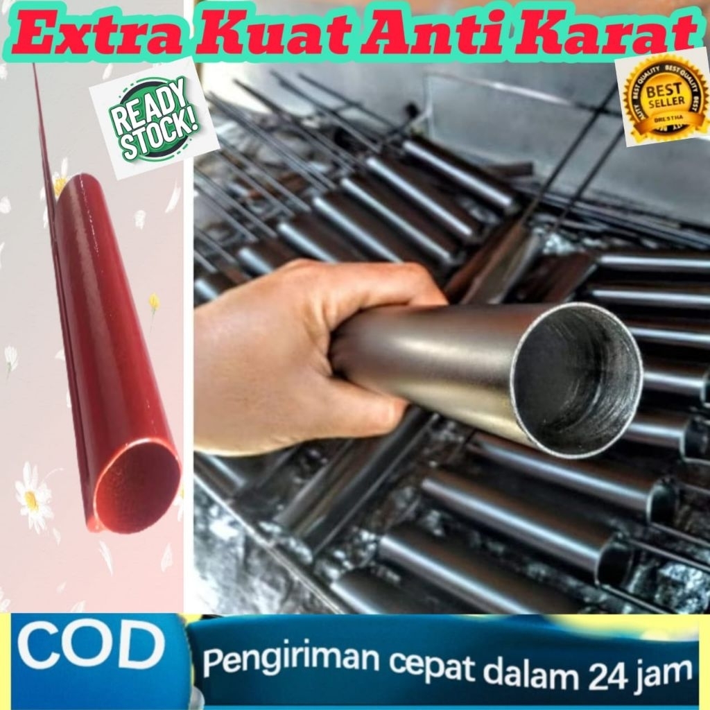 Jagrak pancing berdiri panjang75cm/jagrak joran bahan besi antikarat