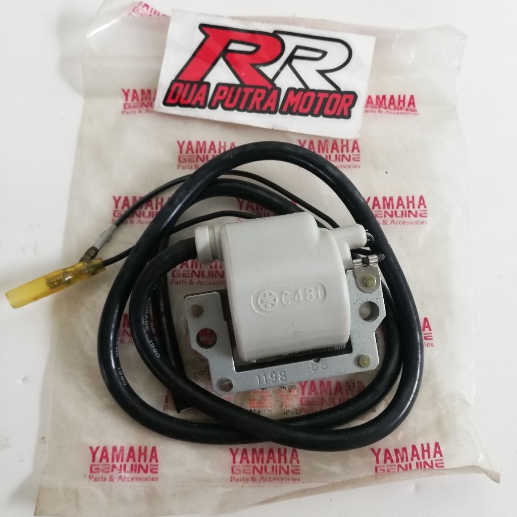 ignition coil koil pengapian putih original ori yamaha l2s l2sn l2g yb100 yl2g yb 100 L2 g super L2s