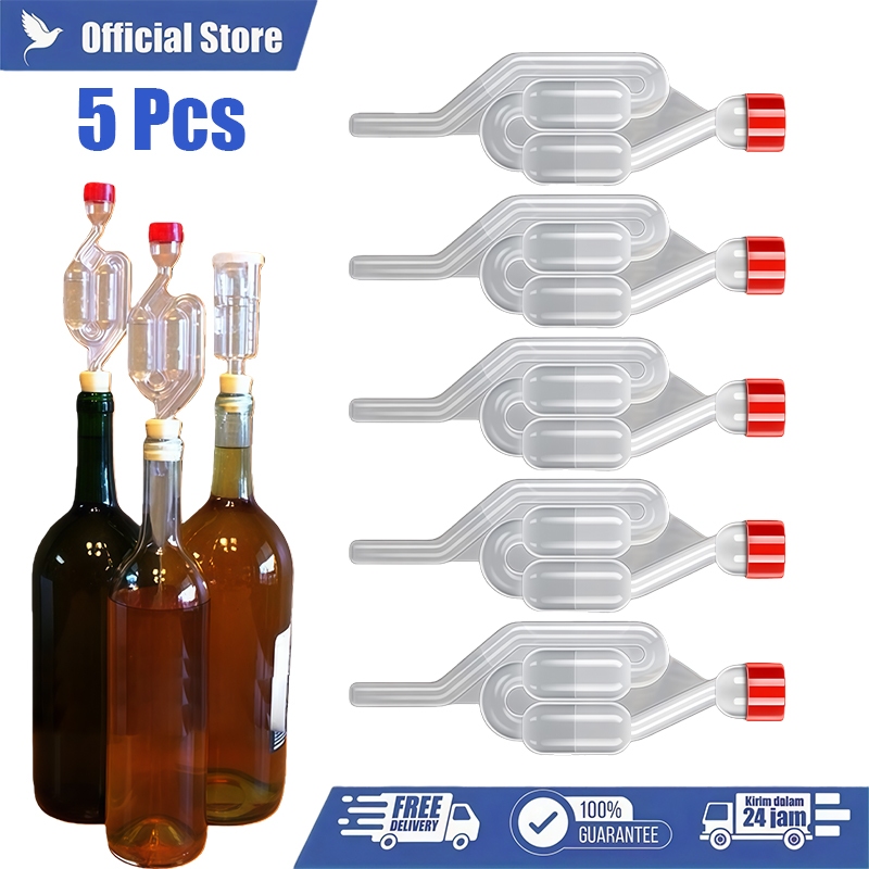 Alat Fermentasi Wine Plastik Airlock Fermentasi Galon Alat Fermentasi Wine Fermentasi Alat