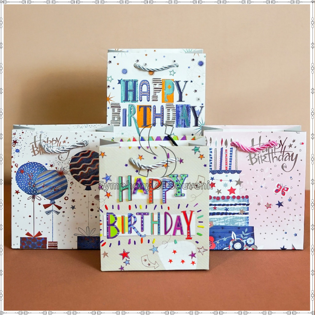 SS - Paper Bag | Tas Souvenir Ulang Tahun  Anak | Tas Hampers