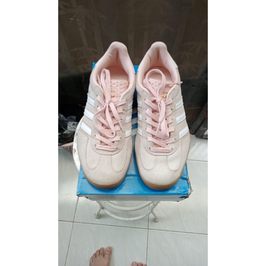 Adidas Gazelle Indoor Pink Second Original