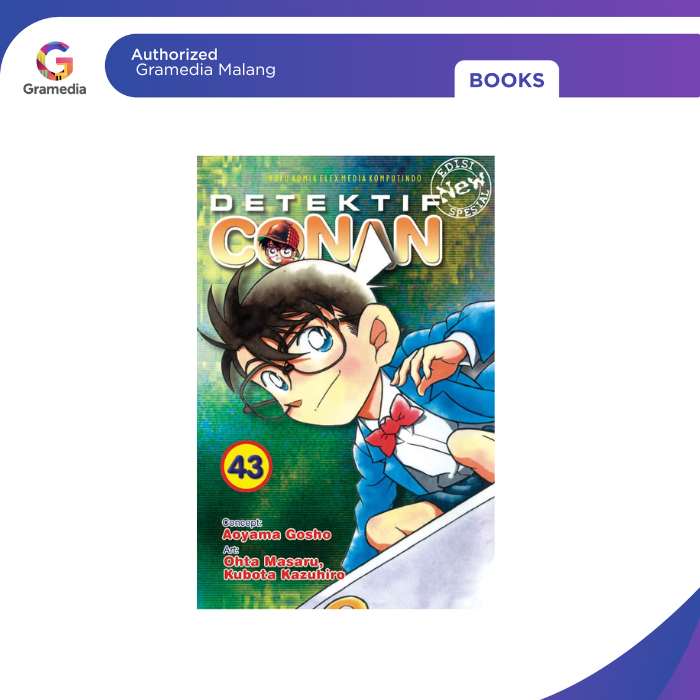 Gramedia Malang - Komik Detektif Conan Spesial 43