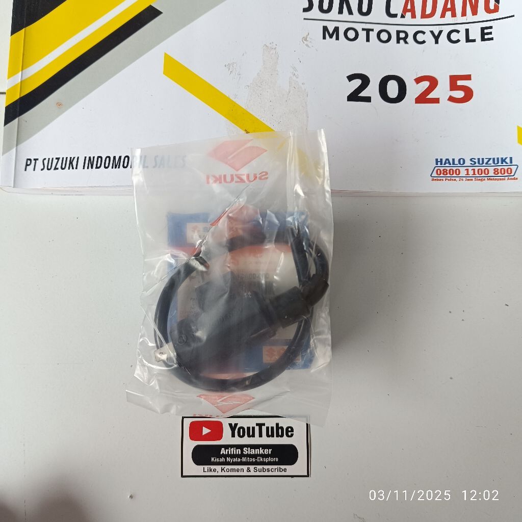 koil Suzuki satria 2 tak hiu original