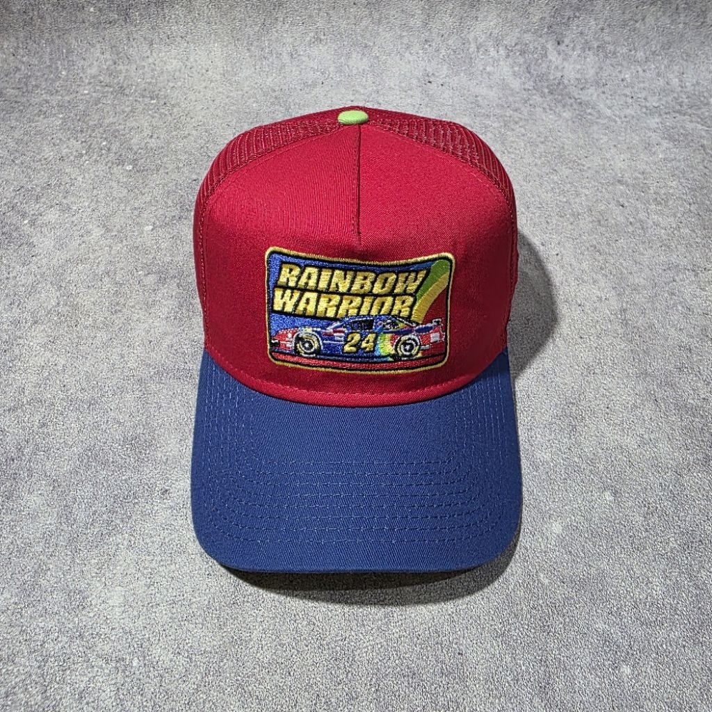 TOPI RAINBOW WARRIOR 24 JEFF GORDON TRUCKER SNAPBACK CAPS BY NEW ERA 9FORTY