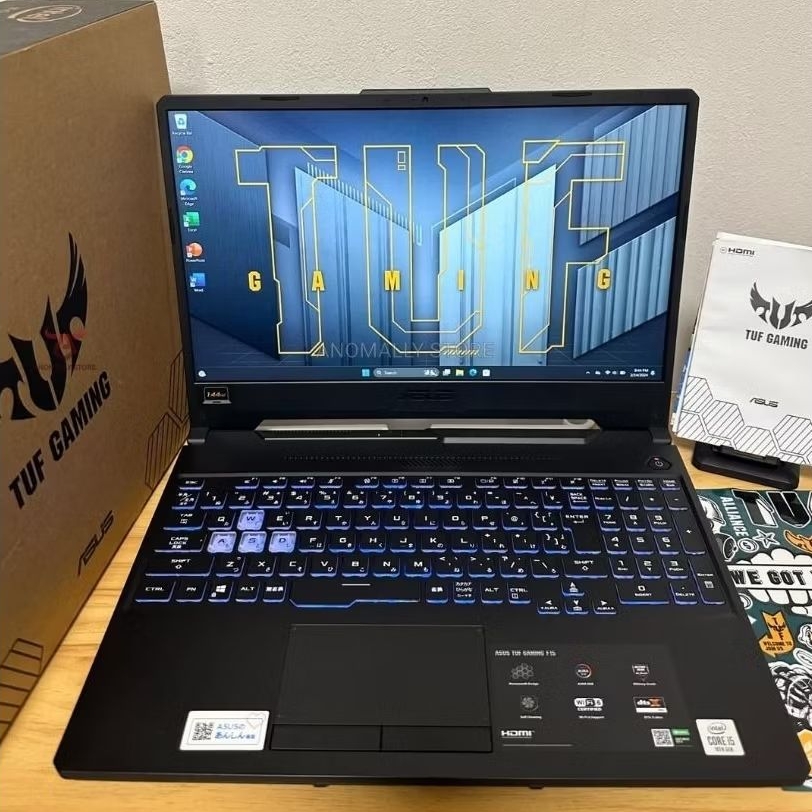 ASUS TUF FX506LH Core i5-10300H GTX 1650 Ram 16Gb SSD 512Gb  FULLSET