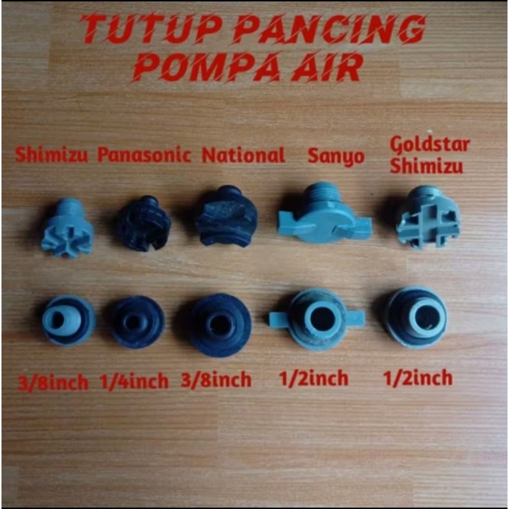 Tutup Pancingan Pompa Air