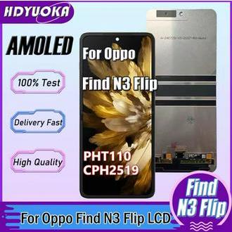 Oppo Find N3 Flip Screen Assembly Foldable LCD Touch Display Internal and External Integrated Screen
