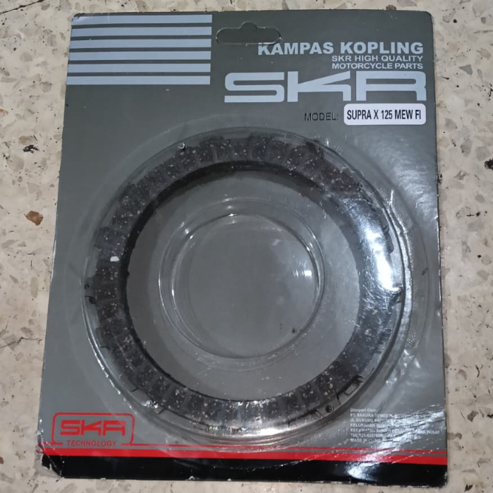 Kampas kopling supra x 125 new fi Kampas kopling supra x 125 fi Plat kopling supra x 125 fi
