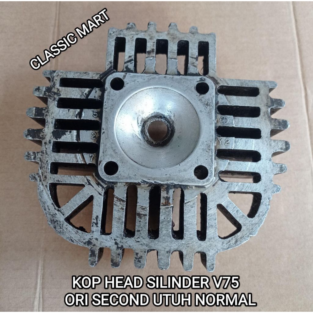 BLOK HEAD KOP YAMAHA V75 ORIGINAL