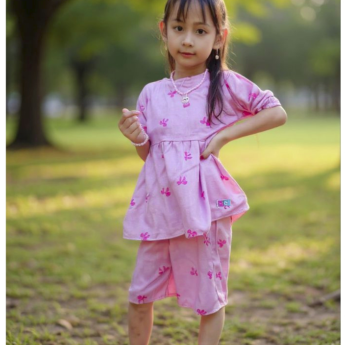 ONE SET ANAK PEREMPUAN RAYON