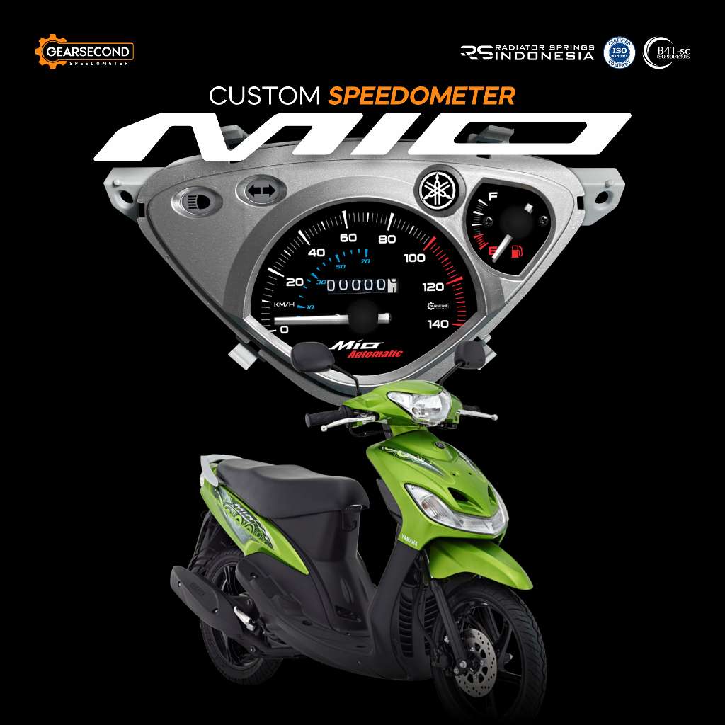 CUSTOM PANEL SPEEDOMETER CUSTOM MIO SMILE - GRS SPEEDOMETER