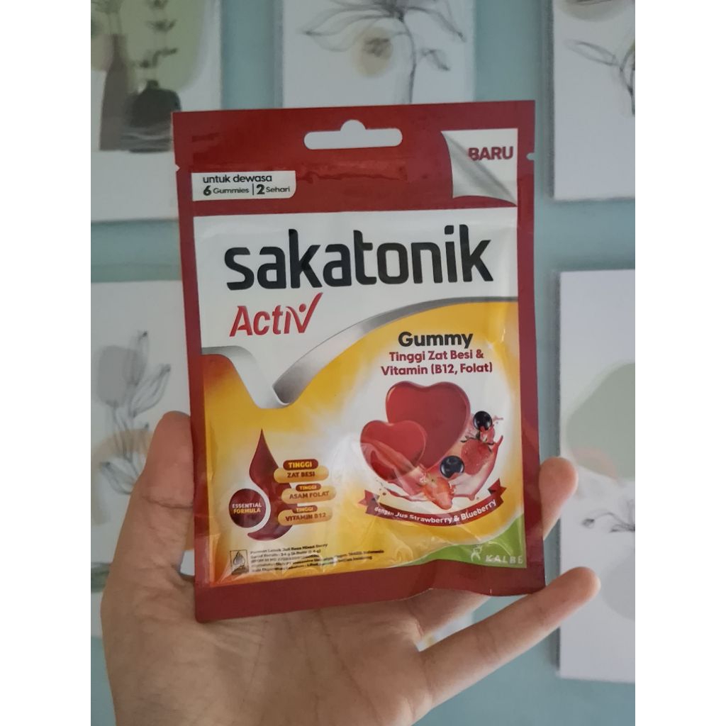 Sakatonik Activ Gummy Multivitamin Zat Besi