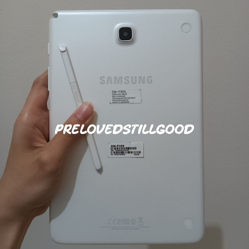 Samsung Galaxy Tab A 8.0" 2016 with S-Pen (16GB) Preloved/Second