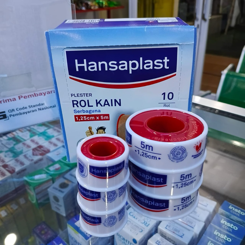 Hansaplast Plester Roll 1,25 x 1 m / 1,25 x 5 M