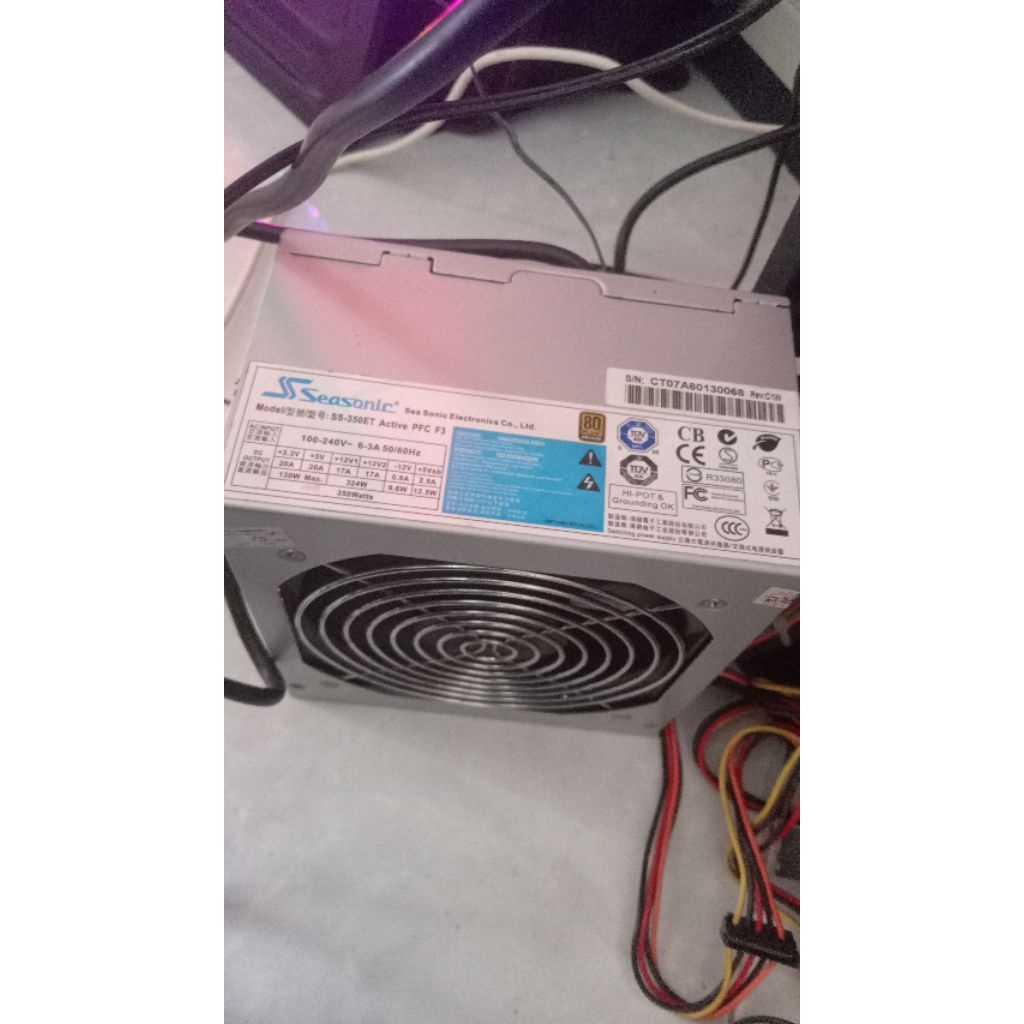 PSU Seasonic 350W 80+ Bronze
