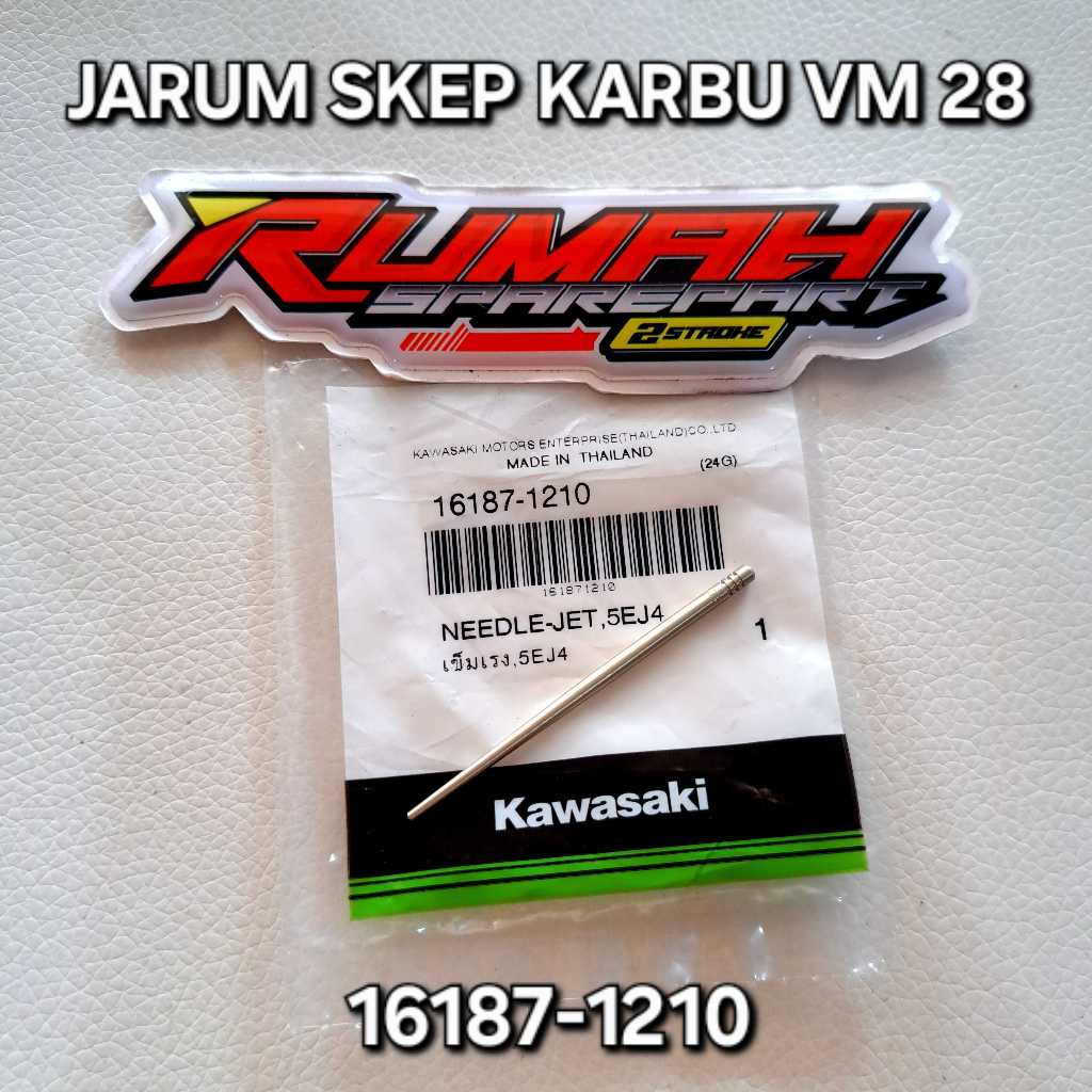 JARUM SKEP KARBU VM 28 NINJA RR OLD NEW ORIGINAL KAWASAKI 16187-1210