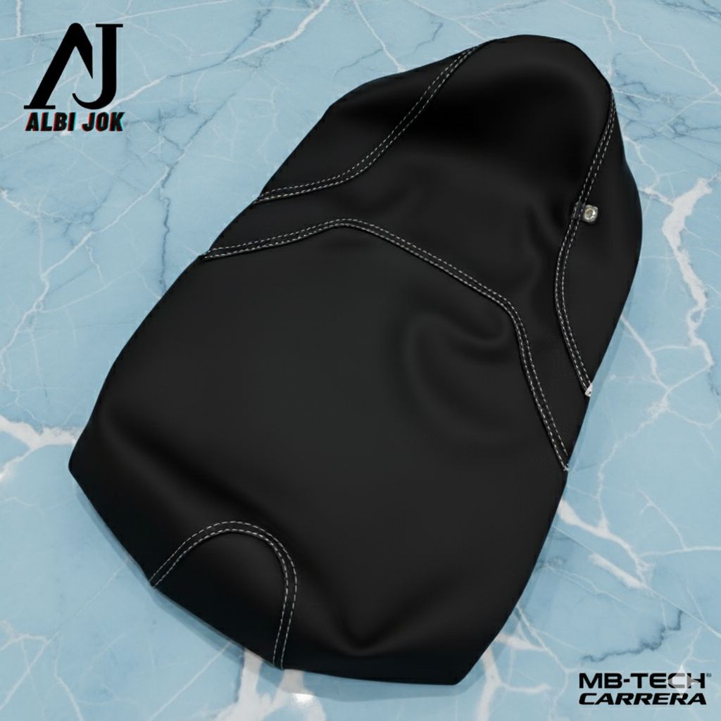 Kulit Jok Motor MBTech Carrera ORIGINAL /Cover Jok Motor Premium MBTech Carrera ORI Terbaru