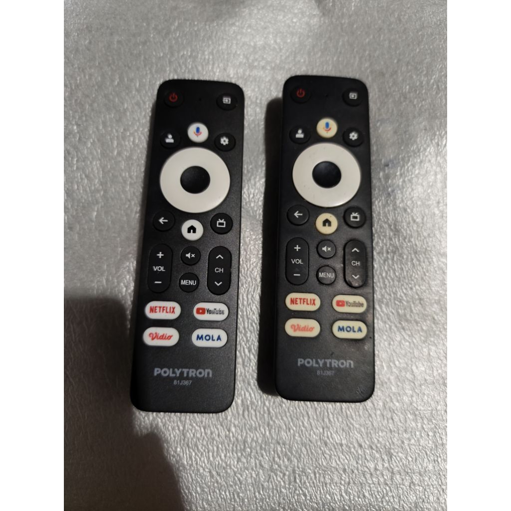 remot tv android polytron 81J367 BEKAS ORI
