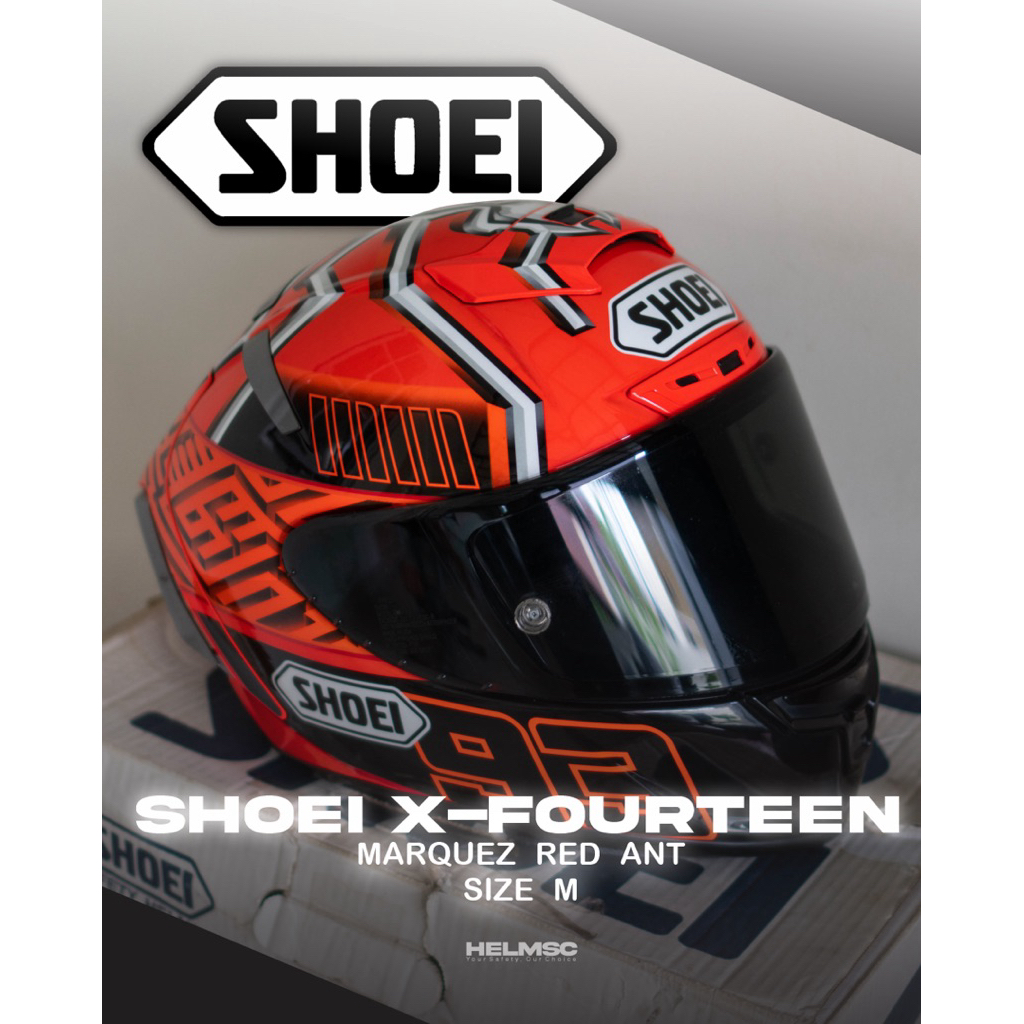 Shoei X14 Red Ant Marq Marquez